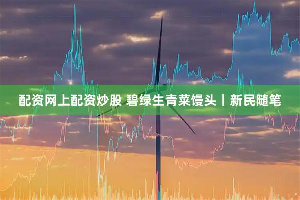 配资网上配资炒股 碧绿生青菜馒头丨新民随笔