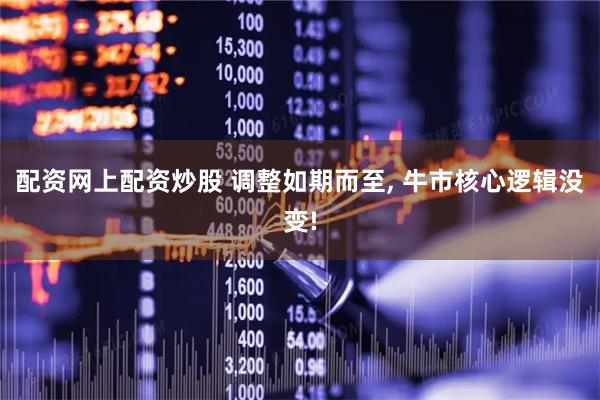 配资网上配资炒股 调整如期而至, 牛市核心逻辑没变!