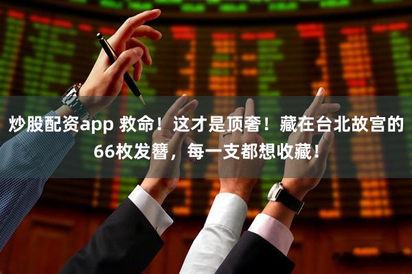 炒股配资app 救命！这才是顶奢！藏在台北故宫的66枚发簪，每一支都想收藏！